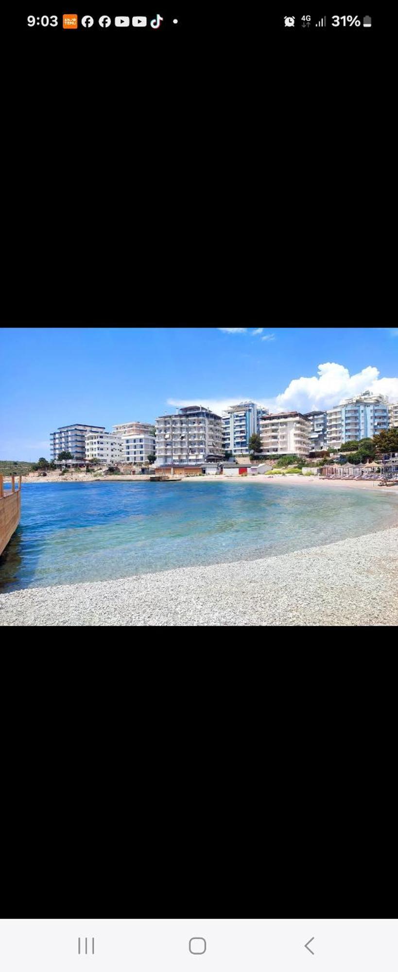 Alpha Seaside Apartment Sarandë Exterior foto
