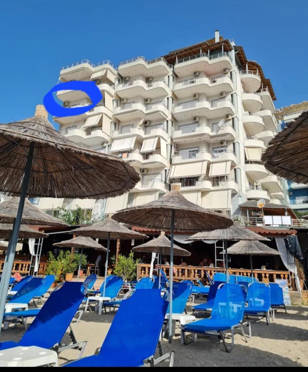 Alpha Seaside Apartment Sarandë Exterior foto